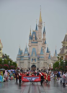 Marching Knights on Main Street U.S.A.